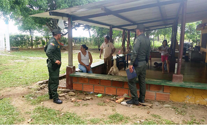 La Policía Nacional-hace-efectiva-alianza-con-finqueros-en-San Martín-contra-el hurto