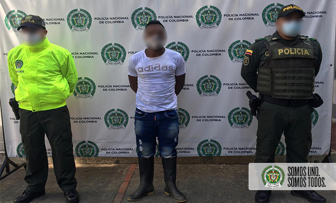 Capturamos a un sujeto conocido como ‘Negro’ o ‘Kikín’ 