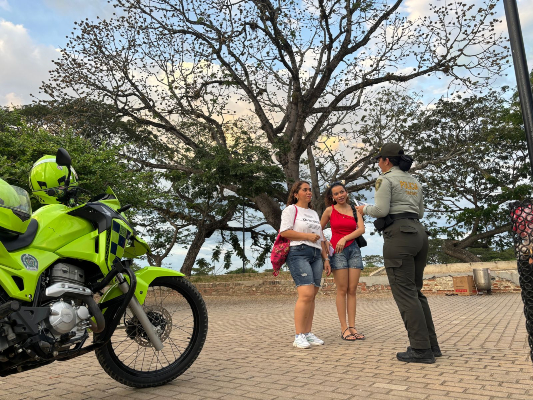 la protección es un concepto serio, una acción que se siente, que se percibe en cada rincón