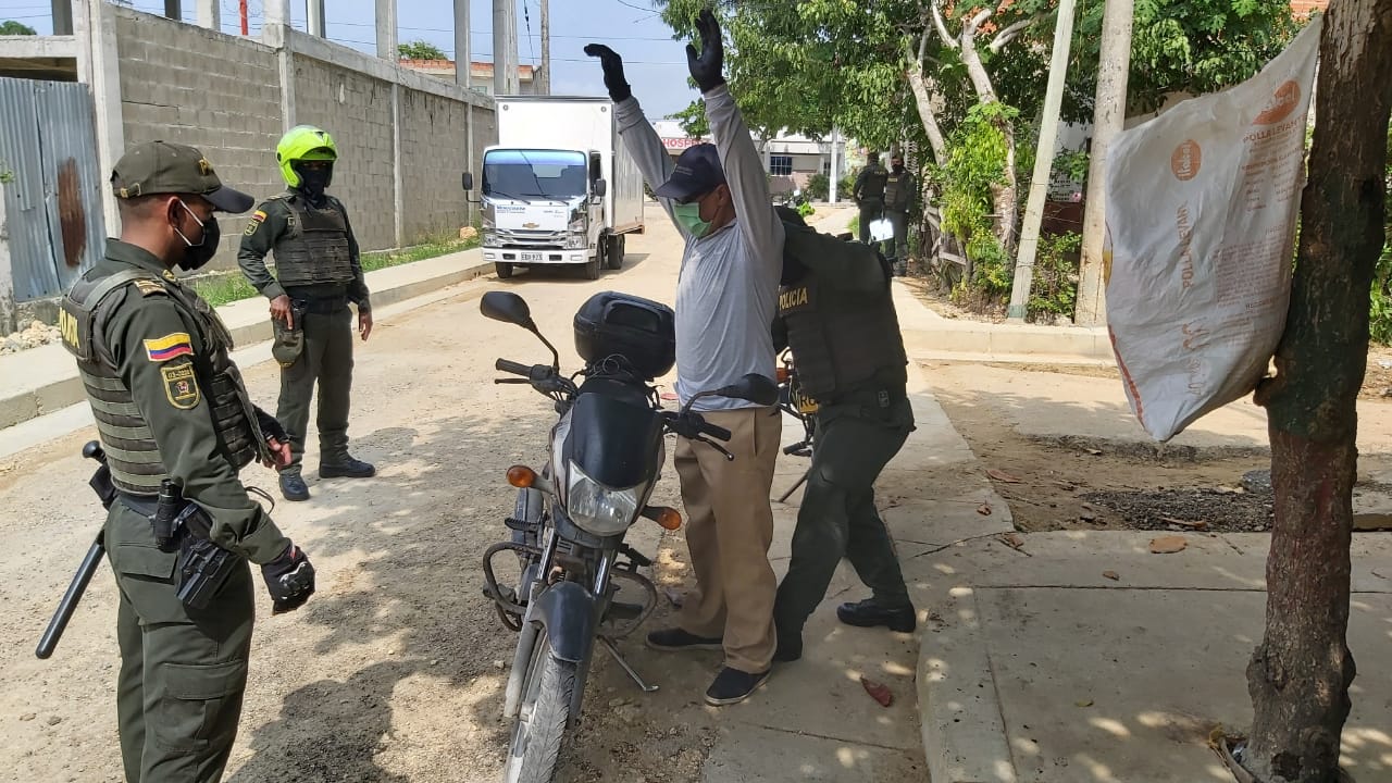 Control para el cumplimiento de las medidas sanitarias