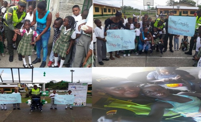 La patrullera Hanssy es protagonista de una historia muy especial 