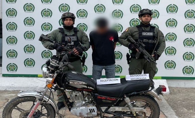 La Policía capturó una persona por receptación y recuperó una motocicleta