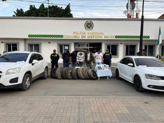  Los ‘Los Magníficos’, capturados por el presunto delito de hurto