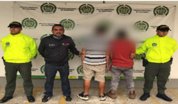 La Policía Nacional capturó por orden judicial a dos sujetos por el delito tentativa de homicidio en Fusagasugá