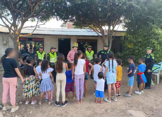 La Policía Nacional celebra el mes dulce de los niños con actividades de prevención