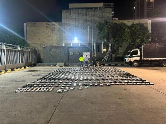 Incautaci&oacute;n de 843 kilos de coca&iacute;na