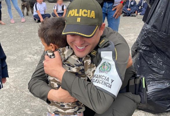 la policía realiza labores de prevención en guarne