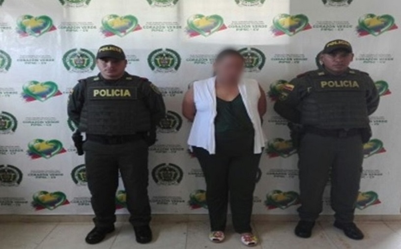 Dentro de los capturados se encuentra una mujer quien haría parte de grupos delincuenciales al servicio del ‘Clan del Golfo´