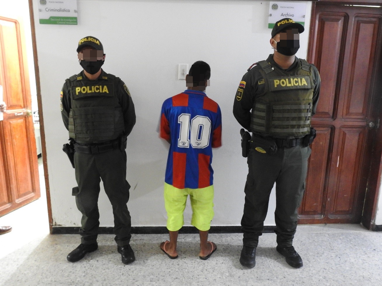 Captura por lesiones personales