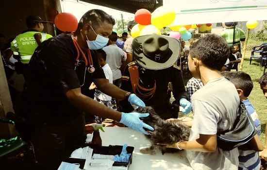 Se brindaron recomendaciones de seguridad, servicios de asistencia odontológica, juegos didácticos