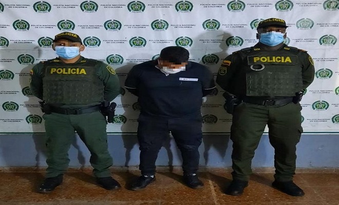 Lo capturamos en Tadó por falsedad en documento público