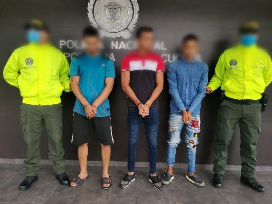 Capturados por hurto