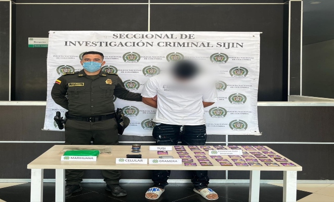 mediante labores de allanamiento y registro se logra la captura