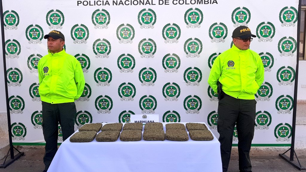 incautación  de marihuana en Casanare  
