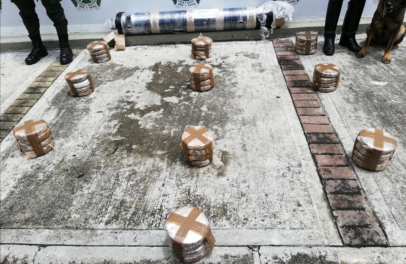 Con esta incautación logramos sacar de las calles, 40.000 dosis de marihuana