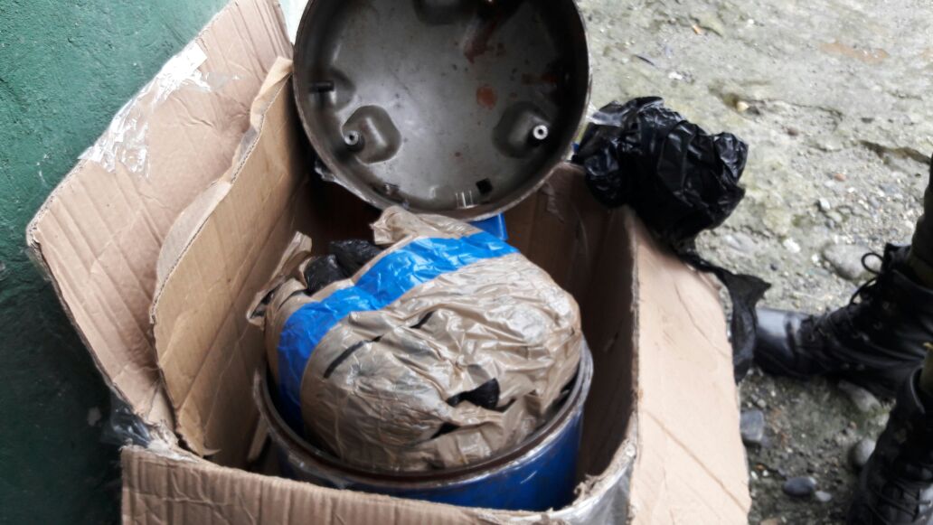 En menos de 24 horas incautamos 16.895 gramos de marihuana en vía del Chocó 