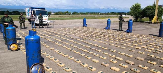 Antinarcóticos de la Policía Nacional y Ejército Nacional incautan estupefacientes