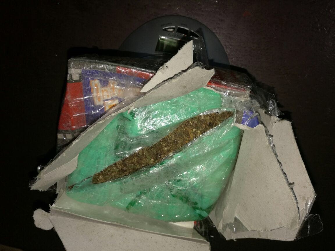 Incautación de 700 gramos de marihuana por la Policía Nacional