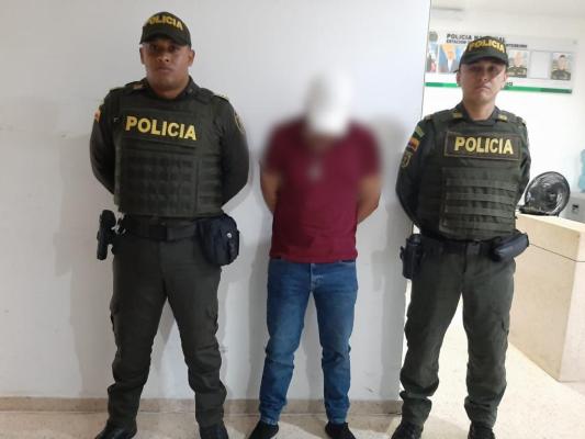 Capturado por extorsión agravada