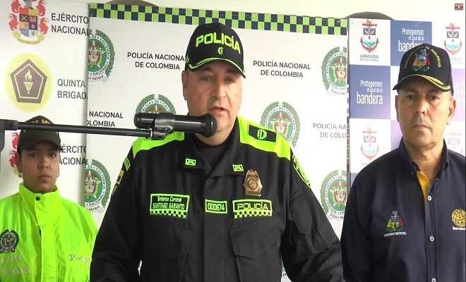 Operación contra estructuras criminales en Puerto Berrío deja 7 importantes capturas
