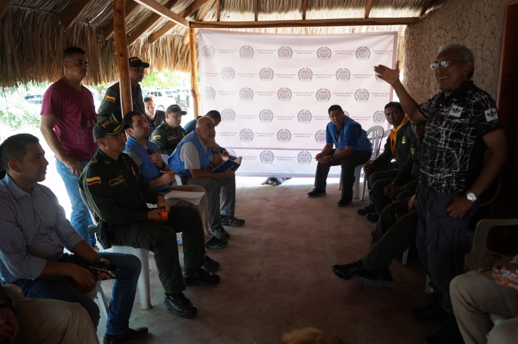 El antiguo punto transitorio de normalización (PTN) en Pondores, se convierte en ahora en espacios territoriales de capacitación