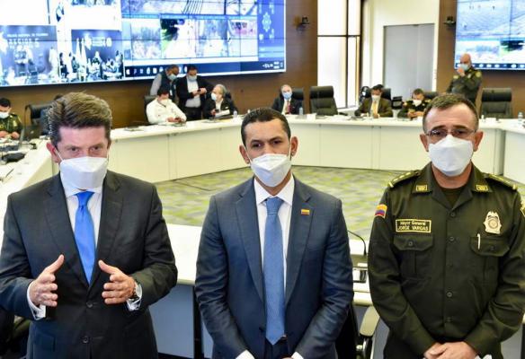 Ministro de defensa Diego Molano Aponte