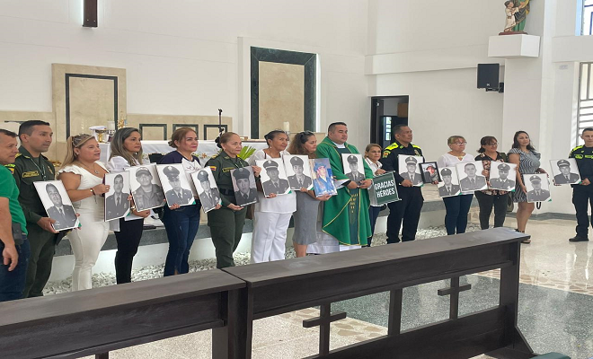 Minuto de Silencio por las víctimas de desapariciones forzadas 