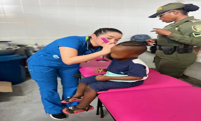 Niños y niñas de la ciudadela mía de Quibdó recibieron atención especializada