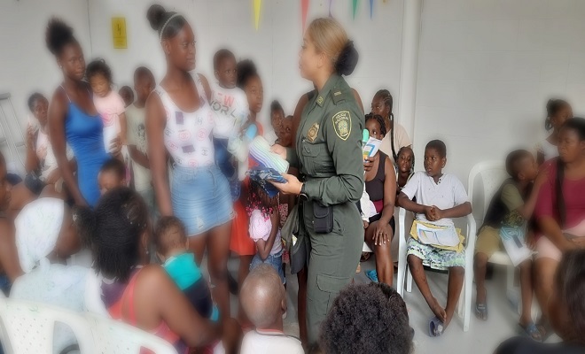 Niños y niñas de la ciudadela mía de Quibdó recibieron atención especializada