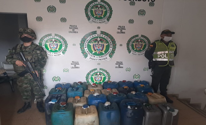 No cesan los operativos contra el tráfico ilegal de hidrocarburos.