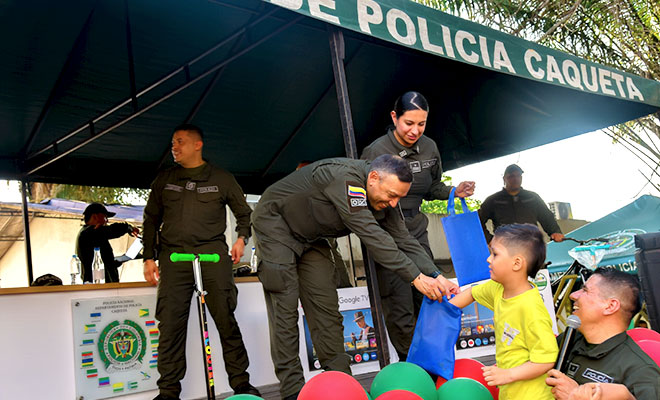 novena de aguinaldos junto a las familias policiales
