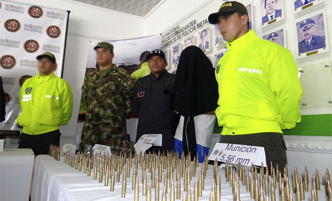 La Policía Nacional-y-el-Ejército-arremete-contra-grupos-armados organizados-residuales