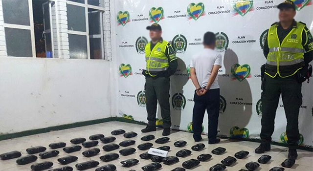 La Policía Nacional-adelantó-ofensiva-contra-el-tráfico local de estupefacientes-en el Meta