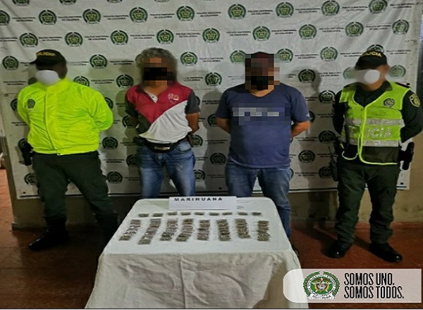 Ofensiva-contra-el porte-y-tráfico-de-estupefacientes-deja-cuatro-personas-capturadas