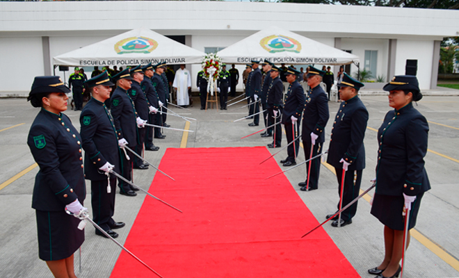 Sexagésimo Cuarto Aniversario de la Escuela de Policía Simón Bolívar