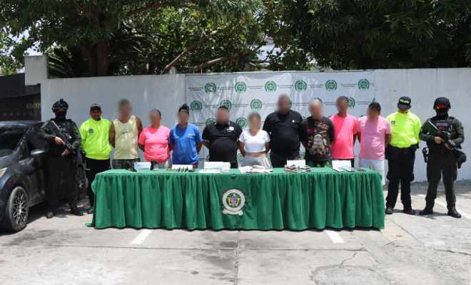  Según las investigaciones, los capturados estarían al servicio de la organización criminal “Los Costeños” . 