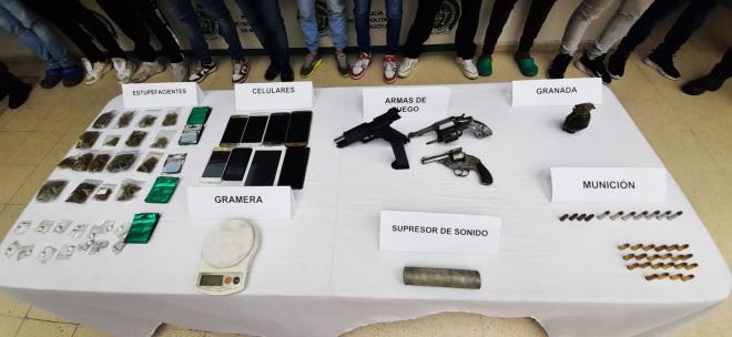 Duro golpe contra la extorsión deja la  desarticulación de los ‘Paisas’