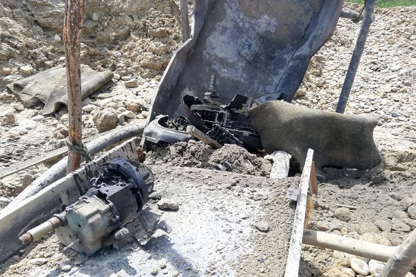 Fueron destruidos 13 motores de aspersión en el municipio de Ayapel