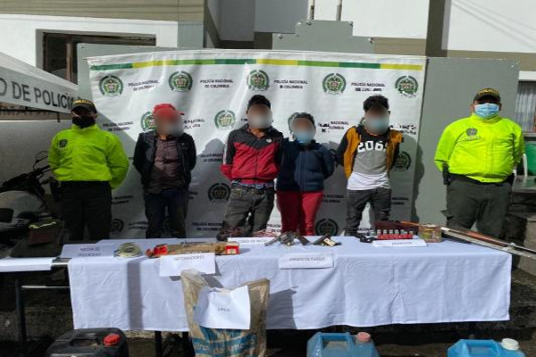 Contundentes resultados operativos en el desarrollo de la operación “Andrómeda Fase 1”