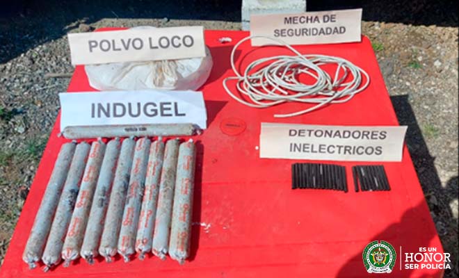 Intervenida mina ilegal que le generaba más de 600 millones de pesos mensuales, al Clan del Golfo 