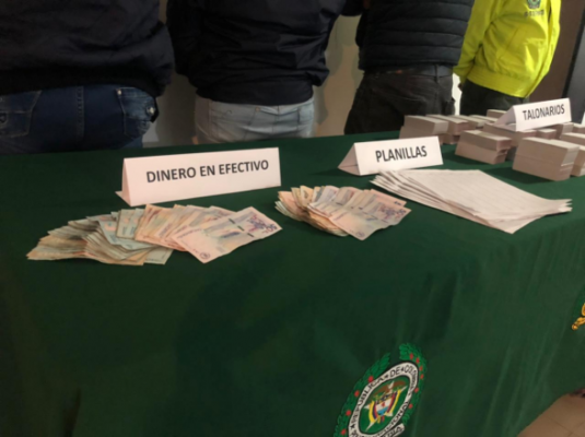 Mediante la operación “los blancos” atacamos estructura delincuencial dedicada al chance ilegal