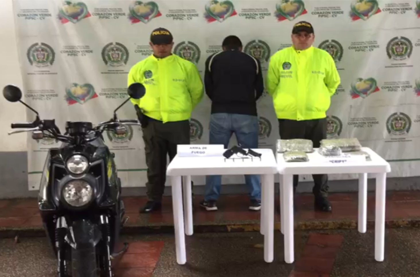 Operación Centella Fase II-policia -meta