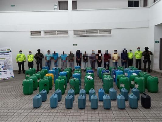 Organización criminal dedicada al tráfico y desvío de sustancias químicas