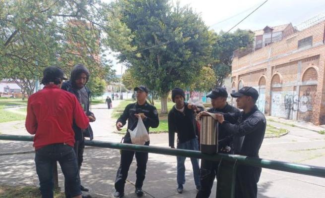 Más de 100 refrigerios entregados a ciudadanos vulnerables y  media tonelada de basura recogida en jornada comunitaria