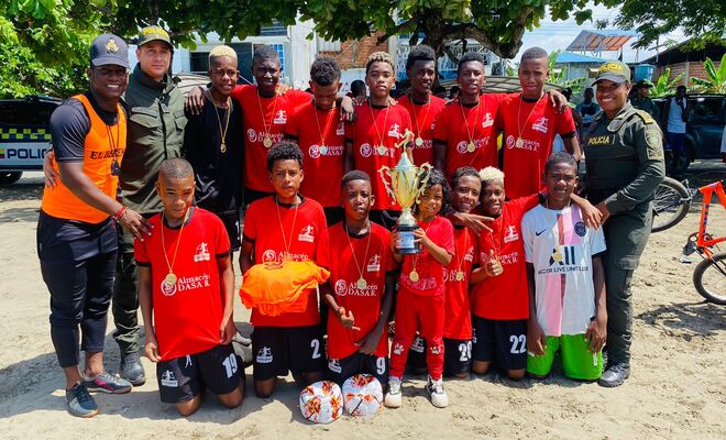 Se fortalecen lazos de amistad a través del deporte