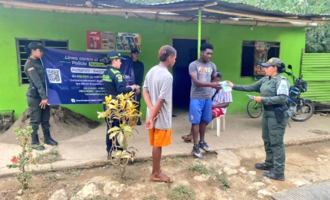Patrulla Purpura en el municipio de Arjona