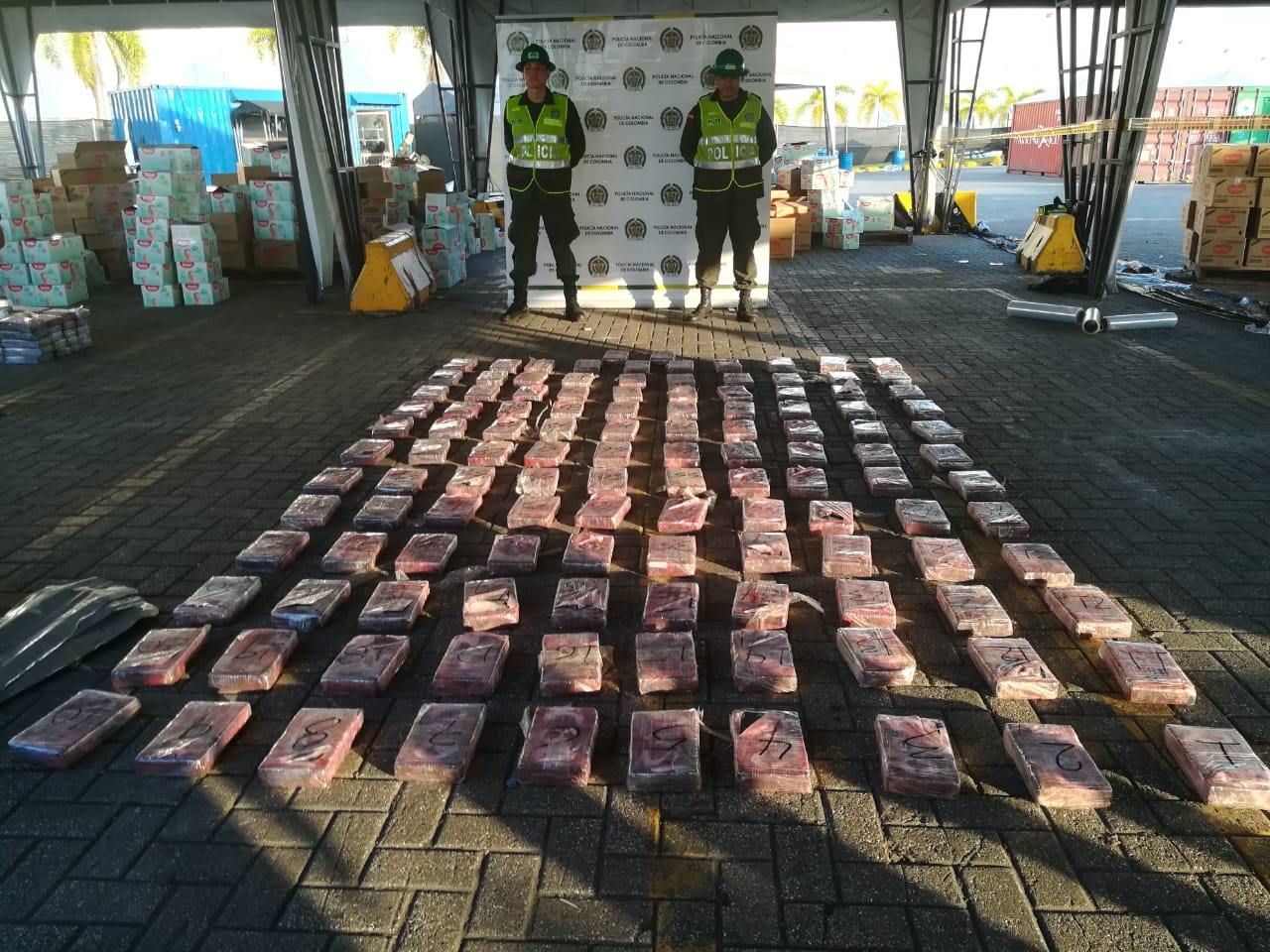 Dentro-de-bolsas-de-pañales-encontraron-122-kilos-de-clorhidrato-de-cocaína