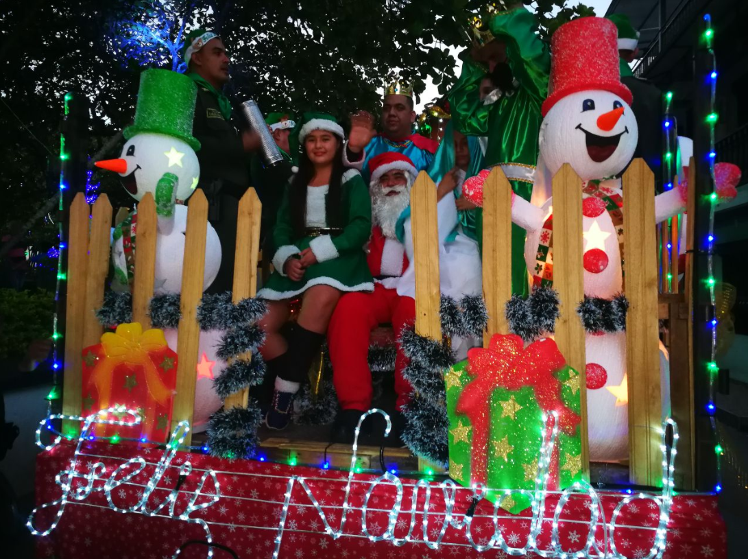 El pesebre móvil de la Policía se tomó los municipios del Huila