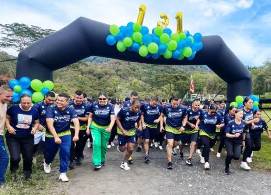 Inicio de la octava versión de la Carrera por la Policía 