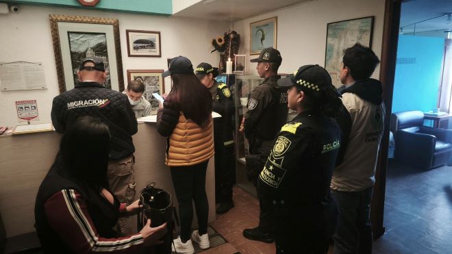 Esta acción se llevó a cabo en coordinación con las autoridades político-administrativas 